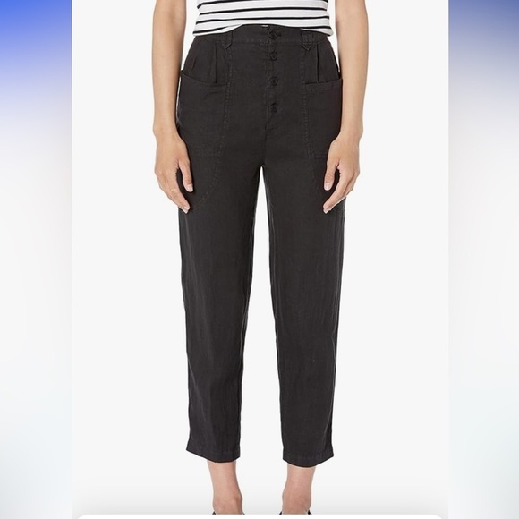 NWT Joie Women's Gia Pant in Caviar  size 0 - Picture 1 of 4